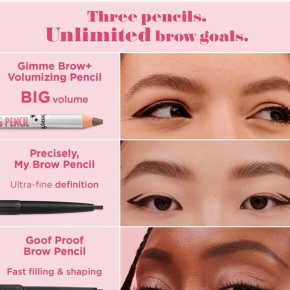 Benefit Cosmetics Gimme Brow + Volumizing Fiber Eyebrow Pencil - Picture 5 of 10